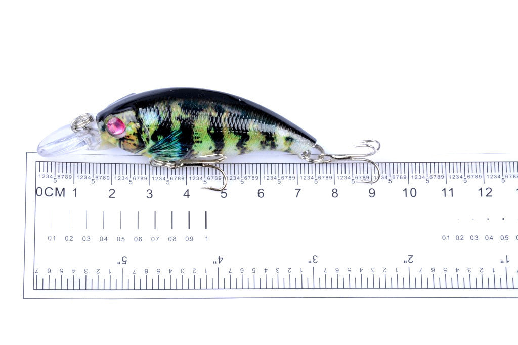Durable ABS 7.5cm Popper Crank Bait Fishing Lure 4 Colors for Saltwater/Freshwater - SuperSaverAU - view 6