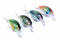 Durable ABS 7.5cm Popper Crank Bait Fishing Lure 4 Colors for Saltwater/Freshwater - SuperSaverAU - view 1