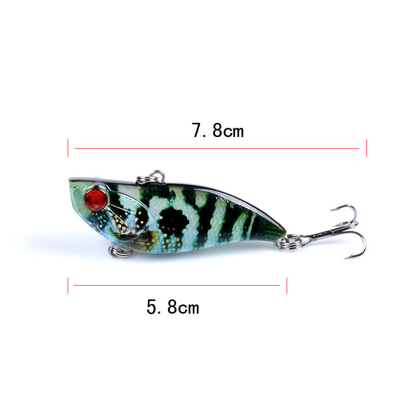 7x 5.8cm Durable ABS Fishing Lures with Sharp Hooks for Fresh/Saltwater - SuperSaverAU - view 2