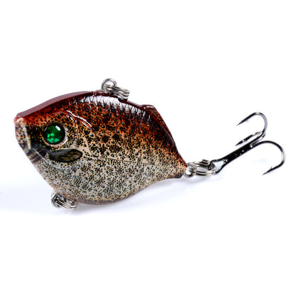 8x 4.5cm Durable ABS Fishing Lures with Sharp Hooks for Fresh & Saltwater