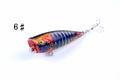 6X 6cm Durable ABS Hard Plastic Popper Fishing Lures for Fresh/Saltwater - SuperSaverAU - view 5