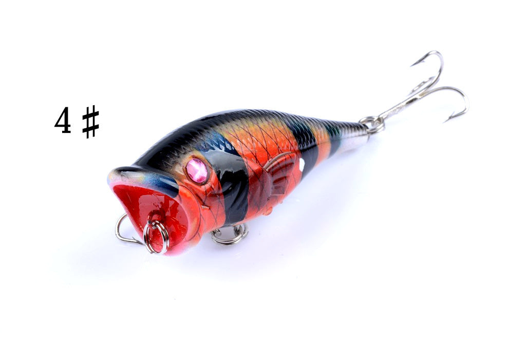 4X 6.5cm Durable ABS Hard Plastic Fishing Lure Set for Fresh & Saltwater - SuperSaverAU - view 6
