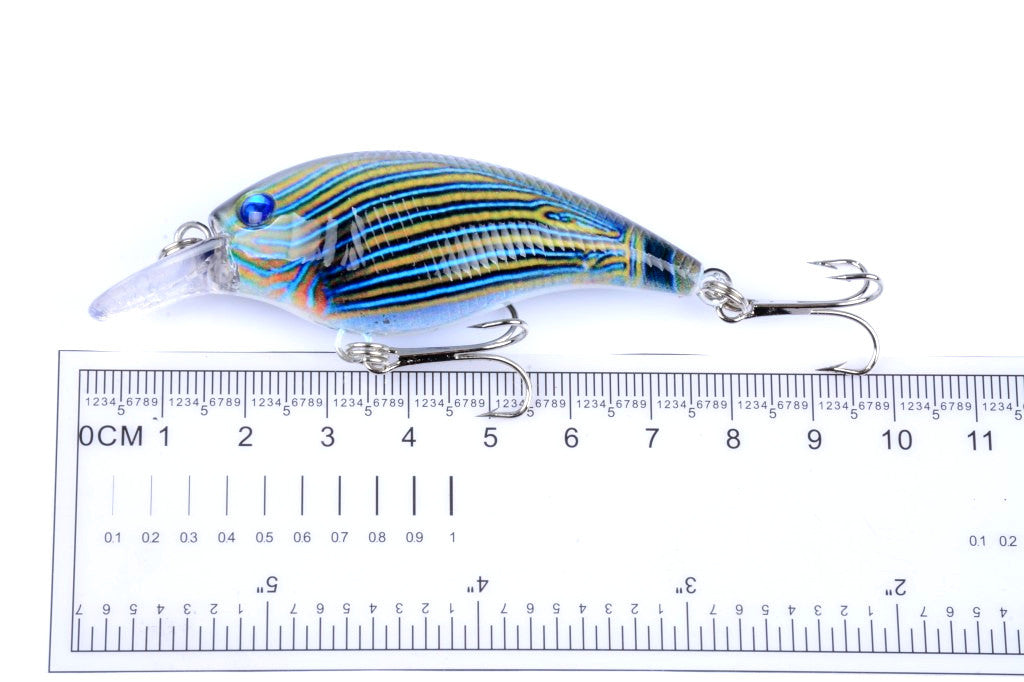 Durable ABS 7.5cm Popper Crank Bait Fishing Lure 4 Colors for Saltwater/Freshwater - SuperSaverAU - view 7