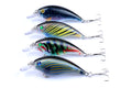 Durable ABS 7.5cm Popper Crank Bait Fishing Lure 4 Colors for Saltwater/Freshwater - SuperSaverAU - view 3