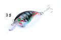 Durable ABS 7.5cm Popper Crank Bait Fishing Lure 4 Colors for Saltwater/Freshwater - SuperSaverAU - view 6