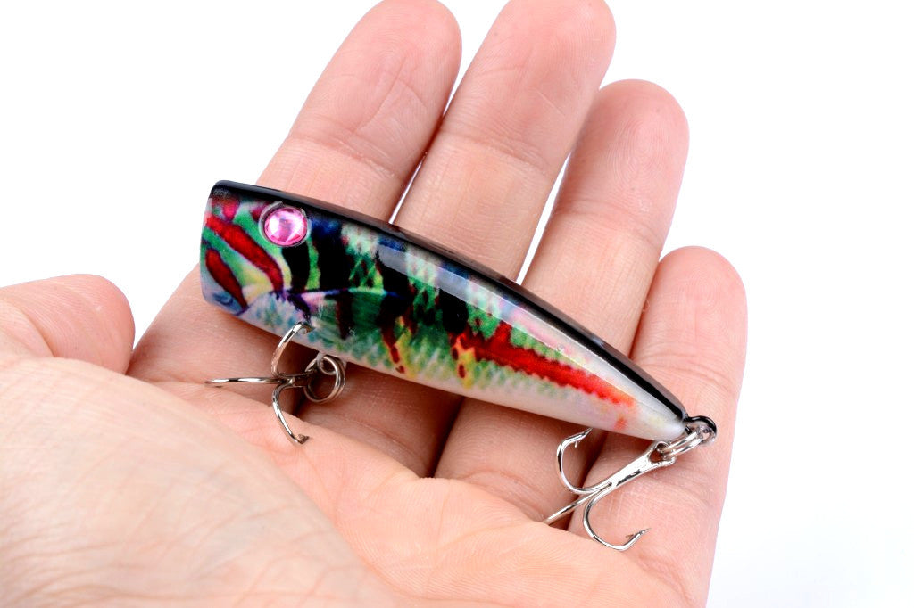 4X 6.8cm Durable ABS Hard Plastic Fishing Lures with Sharp Hooks for Saltwater/Freshwater - SuperSaverAU - view 3