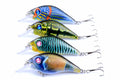 Durable ABS 7.5cm Popper Crank Bait Fishing Lure 4x Saltwater Surface Tackle - SuperSaverAU - view 1