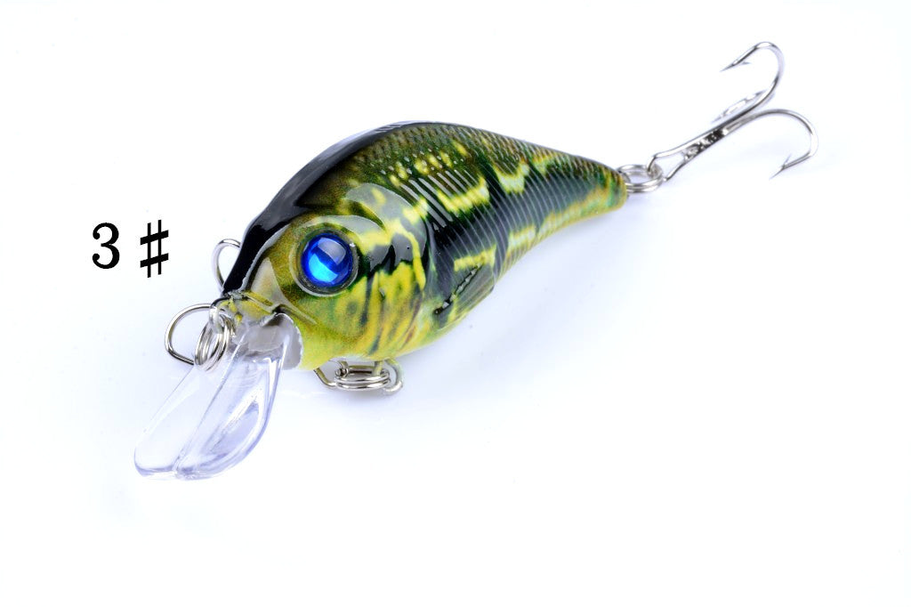 Durable ABS 7.5cm Popper Crank Bait Fishing Lure 4x Saltwater Surface Tackle - SuperSaverAU - view 6