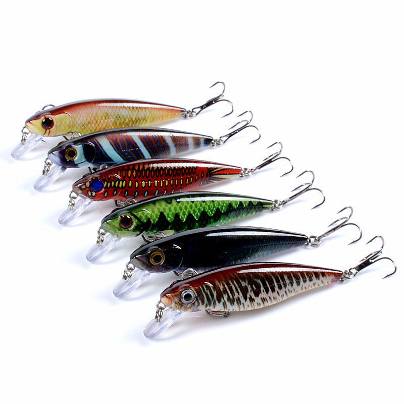6x 8.6cm Durable ABS Fishing Lures with Sharp Hooks for Fresh & Saltwater - SuperSaverAU - view 8