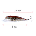 6x 8.6cm Durable ABS Fishing Lures with Sharp Hooks for Fresh & Saltwater - SuperSaverAU - view 5