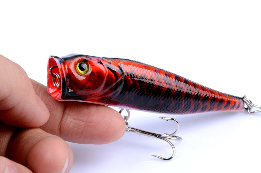 6X 9cm Hard Bait Fishing Lures with Sharp Hooks for Fresh & Saltwater - SuperSaverAU - view 1