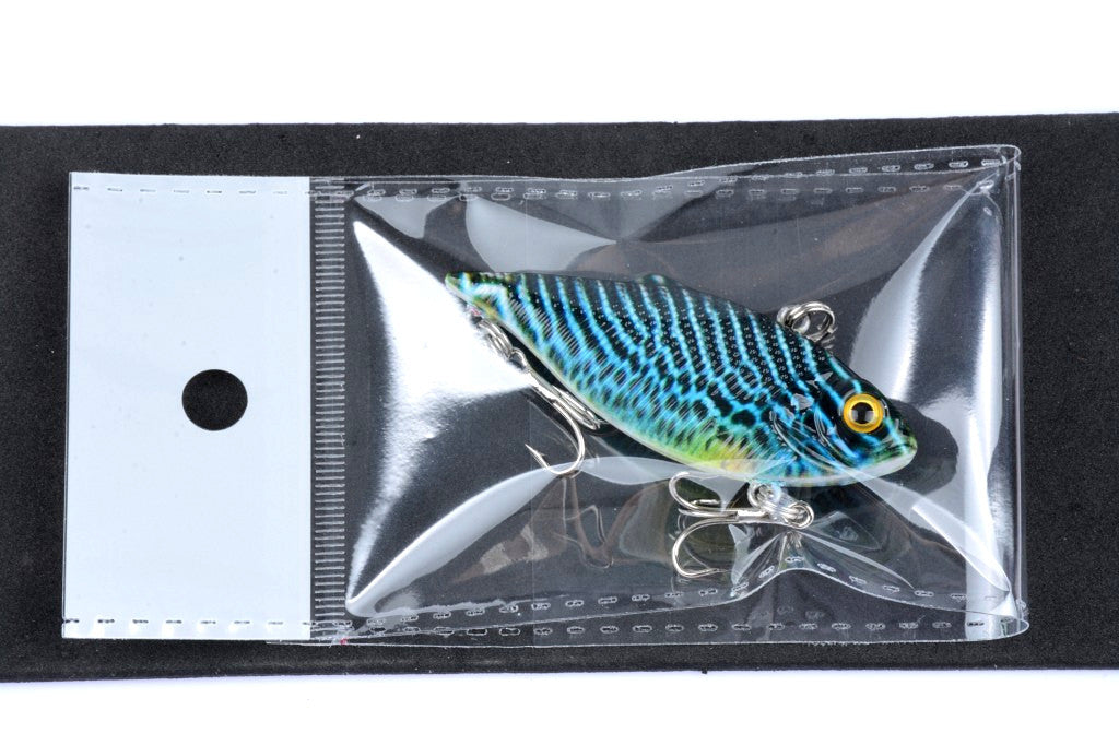 Vib Bait Fishing Lure 6x 6.5cm Saltwater Freshwater with Sharp Hooks - SuperSaverAU - view 9