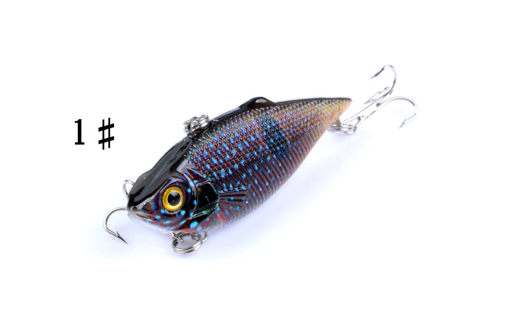 Vib Bait Fishing Lure 6x 6.5cm Saltwater Freshwater with Sharp Hooks - SuperSaverAU - view 2