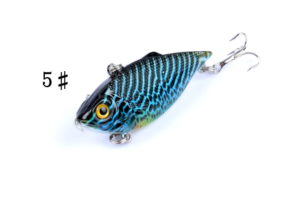 Vib Bait Fishing Lure 6x 6.5cm Saltwater Freshwater with Sharp Hooks - SuperSaverAU - view 5
