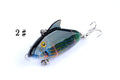 Vib Bait Fishing Lure 5.5cm 4x Lures Saltwater Freshwater Sharp Hooks - SuperSaverAU - view 2