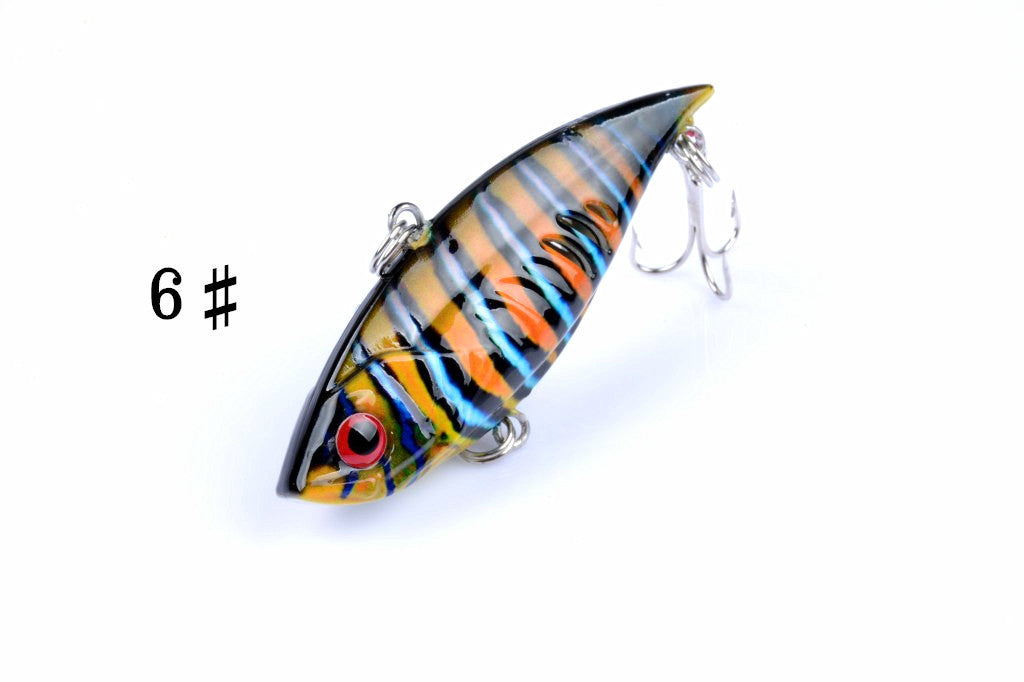 Vib Bait Fishing Lure 6x 6.5cm Saltwater Freshwater with Sharp Hooks - SuperSaverAU - view 5
