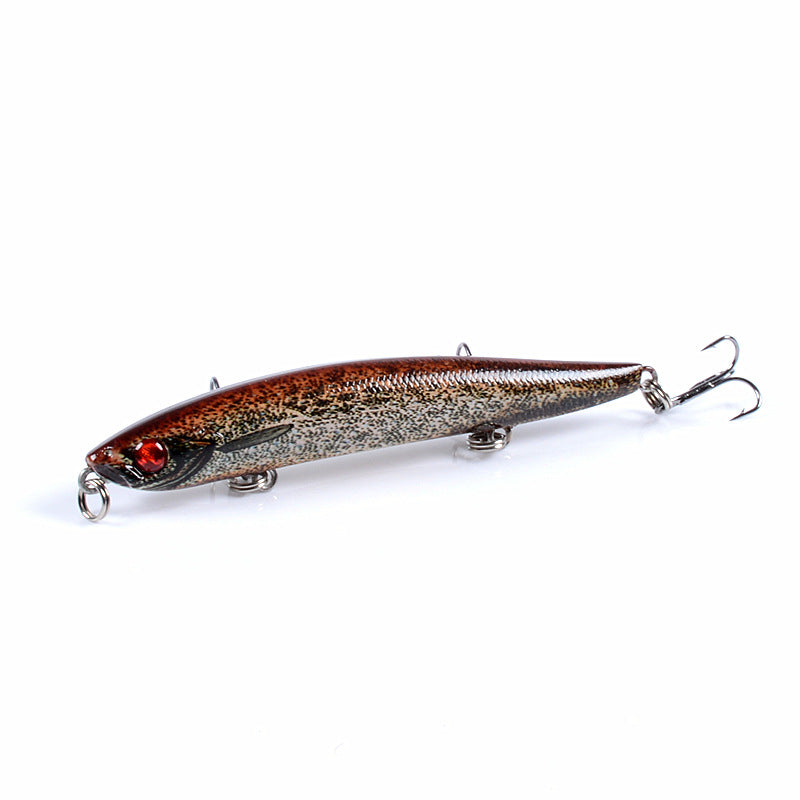 6x 9.3cm Durable ABS Hard Plastic Fishing Lures with Sharp Hooks for Fresh/Saltwater - SuperSaverAU - view 1