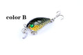 Durable ABS 6x 4.5cm Popper Crank Bait Fishing Lures for Saltwater & Freshwater - SuperSaverAU - view 2