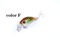 Durable ABS 6x 4.5cm Popper Crank Bait Fishing Lures for Saltwater & Freshwater - SuperSaverAU - view 4