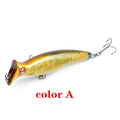 6x 12.4cm Durable ABS Fishing Lures with Sharp Hooks for Fresh/Saltwater - SuperSaverAU - view 2