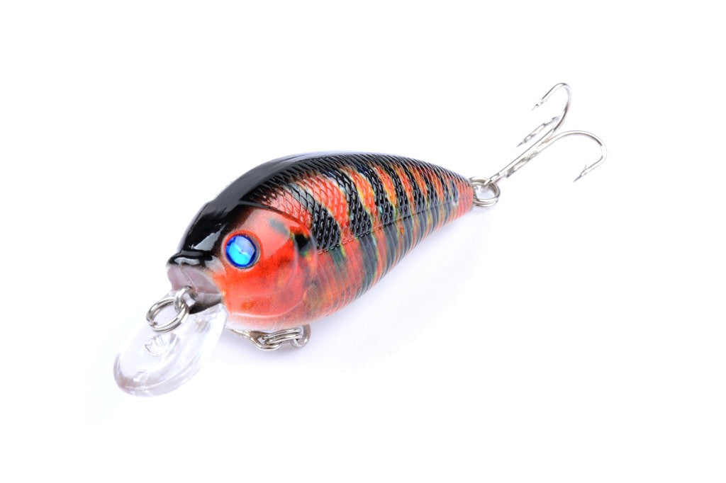 7cm Popper Crank Bait Fishing Lure 5x Pack Saltwater Freshwater Tackle - SuperSaverAU - view 3