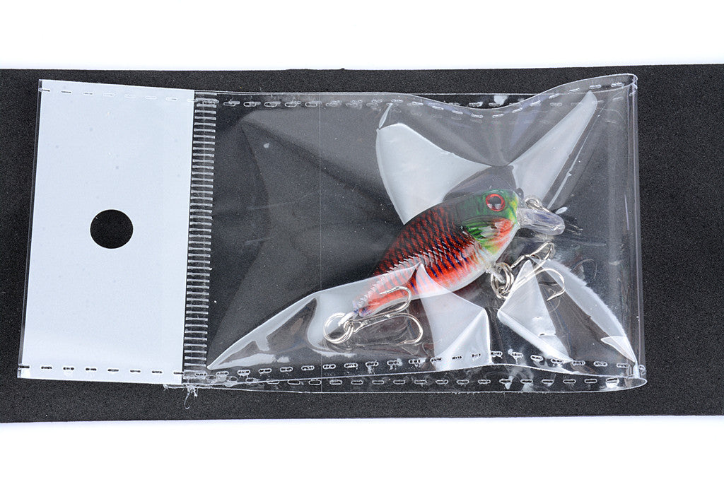 6X 4.3cm Durable ABS Hard Plastic Popper Crank Bait Fishing Lure Set - SuperSaverAU - view 5
