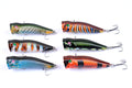 6X 7cm Durable ABS Hard Plastic Fishing Lure with Sharp Hooks for Fresh/Saltwater - SuperSaverAU - view 1