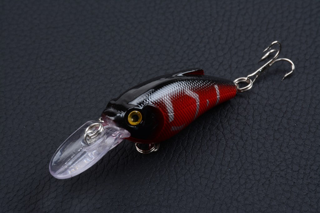 8x 7.5cm Durable ABS Popper Crank Bait Fishing Lure for Saltwater & Freshwater - SuperSaverAU - view 7