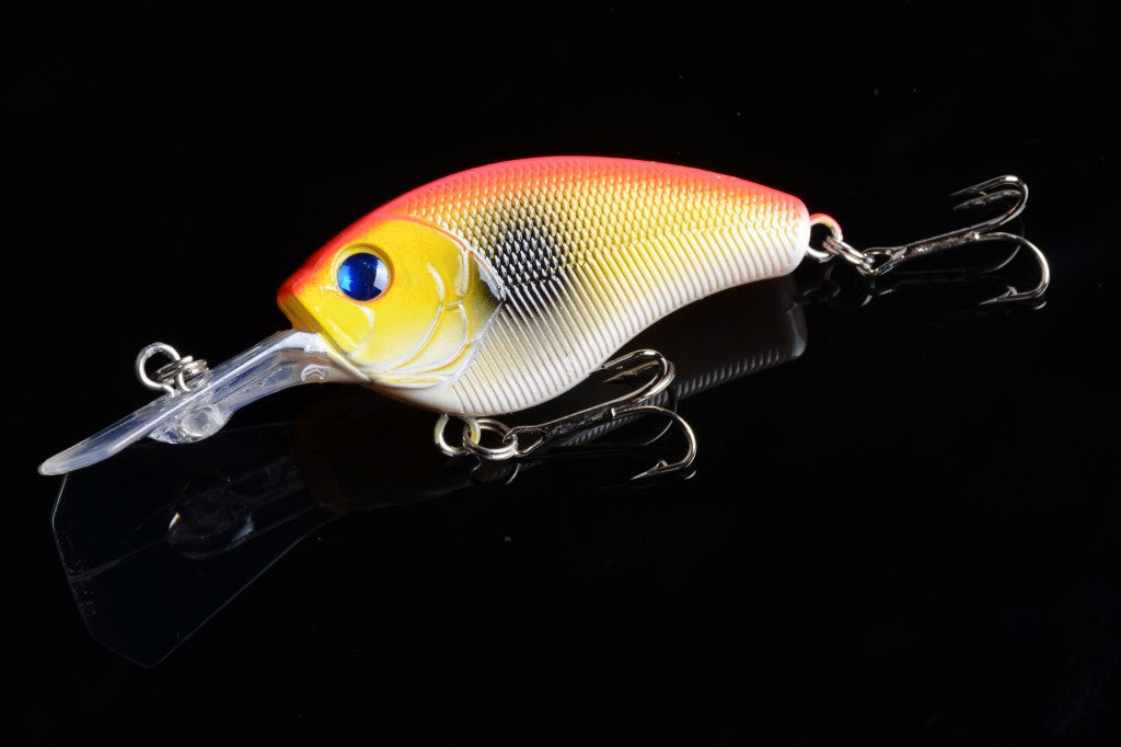 7x 9cm Durable ABS Popper Crank Bait Fishing Lure Set - Saltwater/Freshwater - SuperSaverAU - view 4