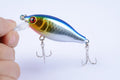 Durable ABS 7.5cm Popper Crank Bait Fishing Lure 5 Colors for Saltwater/Freshwater - SuperSaverAU - view 1