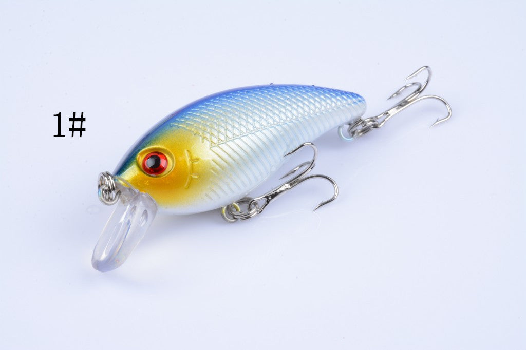 Durable ABS 6.5cm Fishing Lure Set - 4 Colors, Sharp Hooks, Saltwater/Freshwater - SuperSaverAU - view 5