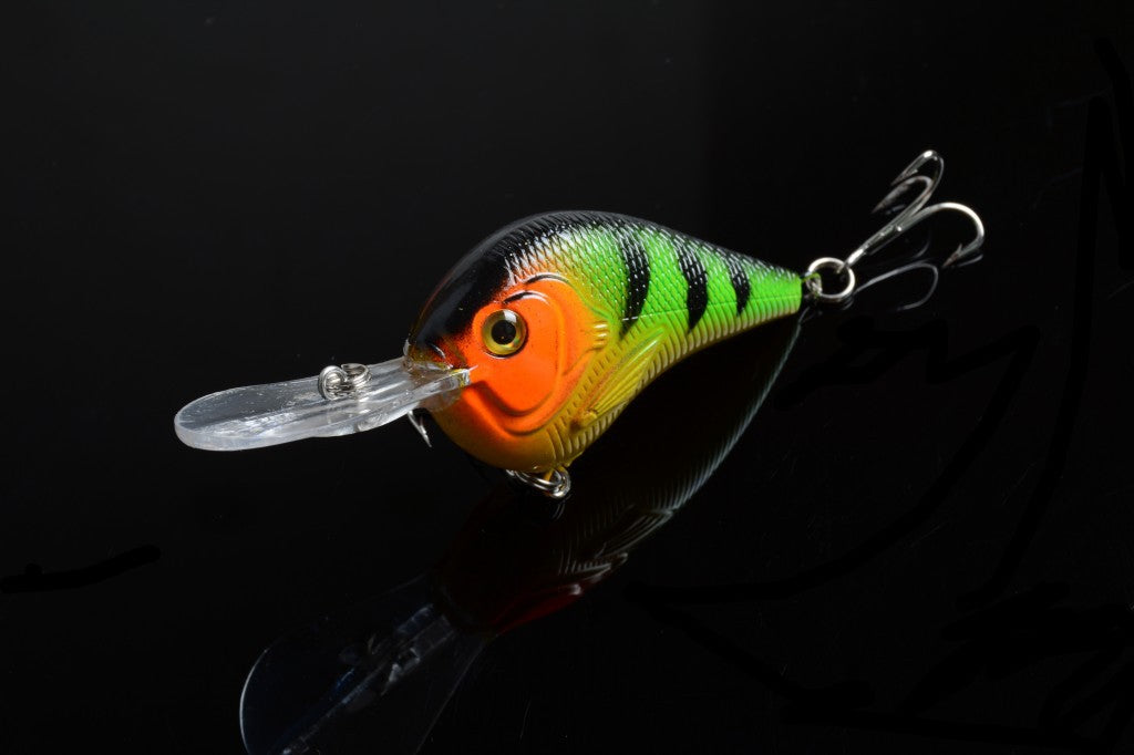 Durable ABS 9.5cm Popper Crank Bait Fishing Lure 8 Colors for Saltwater/Freshwater - SuperSaverAU - view 1