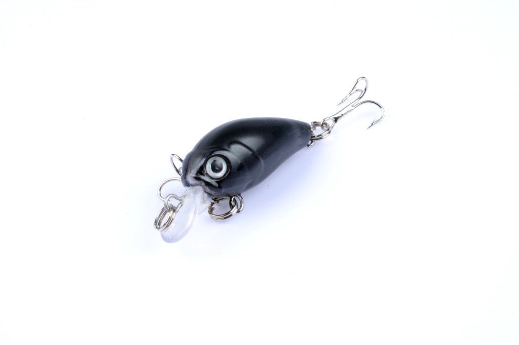 Durable ABS 4.5cm Popper Crank Bait Fishing Lure 9 Colors Saltwater/Freshwater - SuperSaverAU - view 2