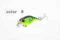 6x 4.5cm Durable ABS Popper Crank Bait Fishing Lures for Saltwater & Freshwater - SuperSaverAU - view 6