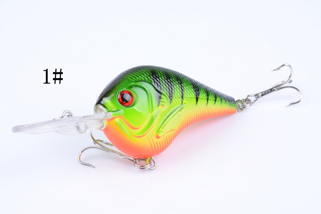 V324 5x 9.5cm Popper Fishing Lures, Durable ABS, Sharp Hooks, Saltwater/Freshwater - SuperSaverAU - view 5