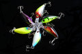Durable ABS 4.5cm Popper Crank Bait Fishing Lure 6 Colors for Saltwater/Freshwater - SuperSaverAU - view 4