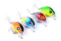 Durable ABS 5.5cm Popper Crank Bait Fishing Lure - 4 Colors, Sharp Hooks - SuperSaverAU - view 2