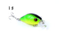 Durable ABS 5.5cm Popper Crank Bait Fishing Lure - 4 Colors, Sharp Hooks - SuperSaverAU - view 3