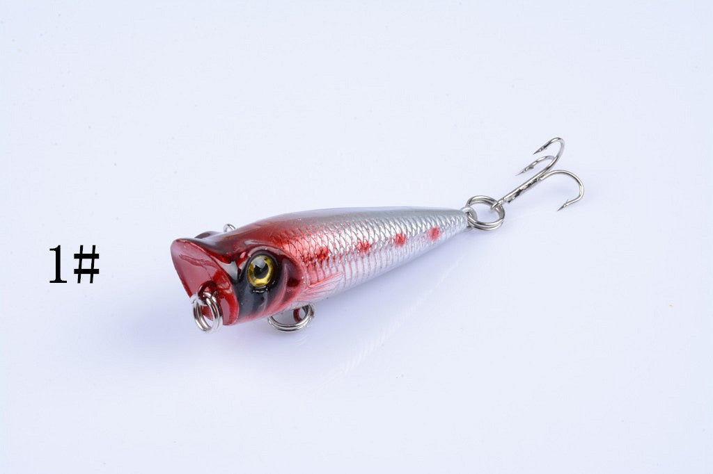 5x 5cm Durable ABS Hard Plastic Fishing Lure with Sharp Hooks for Fresh/Saltwater - SuperSaverAU - view 3
