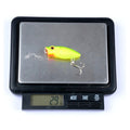 6X 3.5cm Durable ABS Hard Plastic Popper Fishing Lures for Fresh & Saltwater - SuperSaverAU - view 2