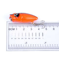6X 3.5cm Durable ABS Hard Plastic Popper Fishing Lures for Fresh & Saltwater - SuperSaverAU - view 3
