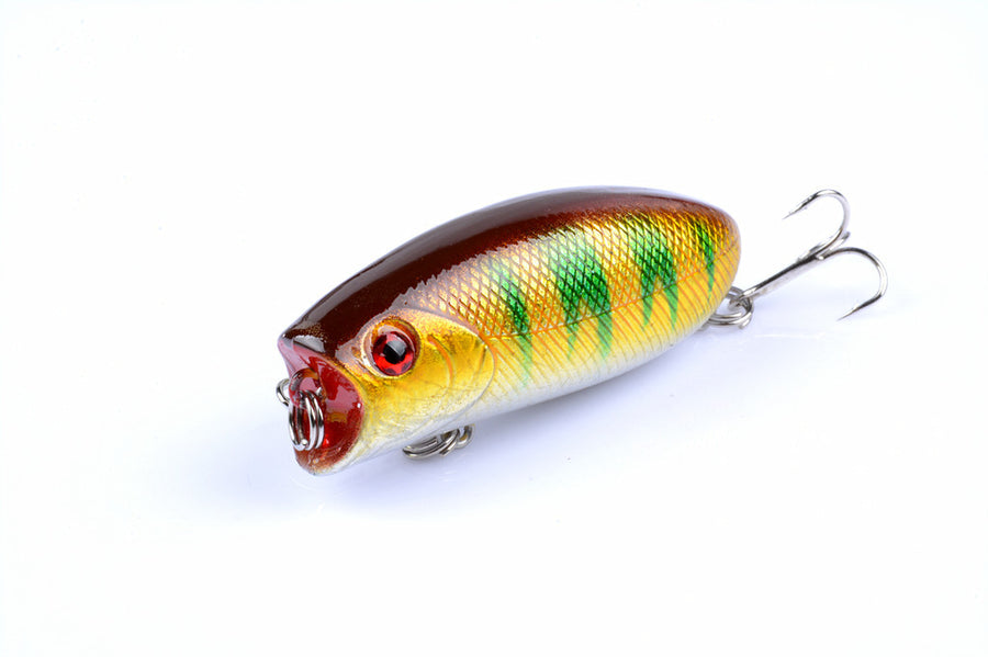 8X 6cm Durable ABS Hard Plastic Fishing Lures with Sharp Hooks for Fresh/Saltwater - SuperSaverAU - view 1