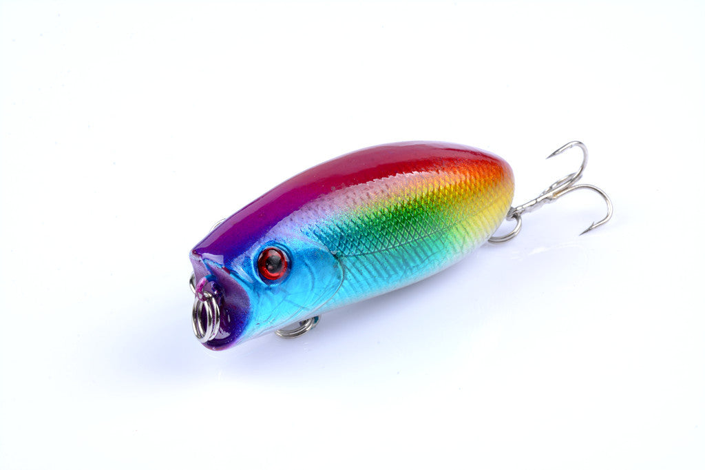 8X 6cm Durable ABS Hard Plastic Fishing Lures with Sharp Hooks for Fresh/Saltwater - SuperSaverAU - view 3