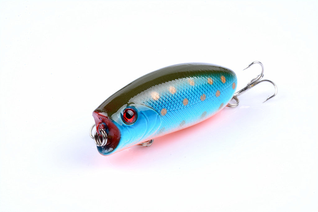 8X 6cm Durable ABS Hard Plastic Fishing Lures with Sharp Hooks for Fresh/Saltwater - SuperSaverAU - view 4