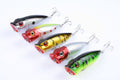 6.5cm Popper Fishing Lures - 5 Pack, Durable ABS, Sharp Hooks, Fresh/Saltwater - SuperSaverAU - view 1