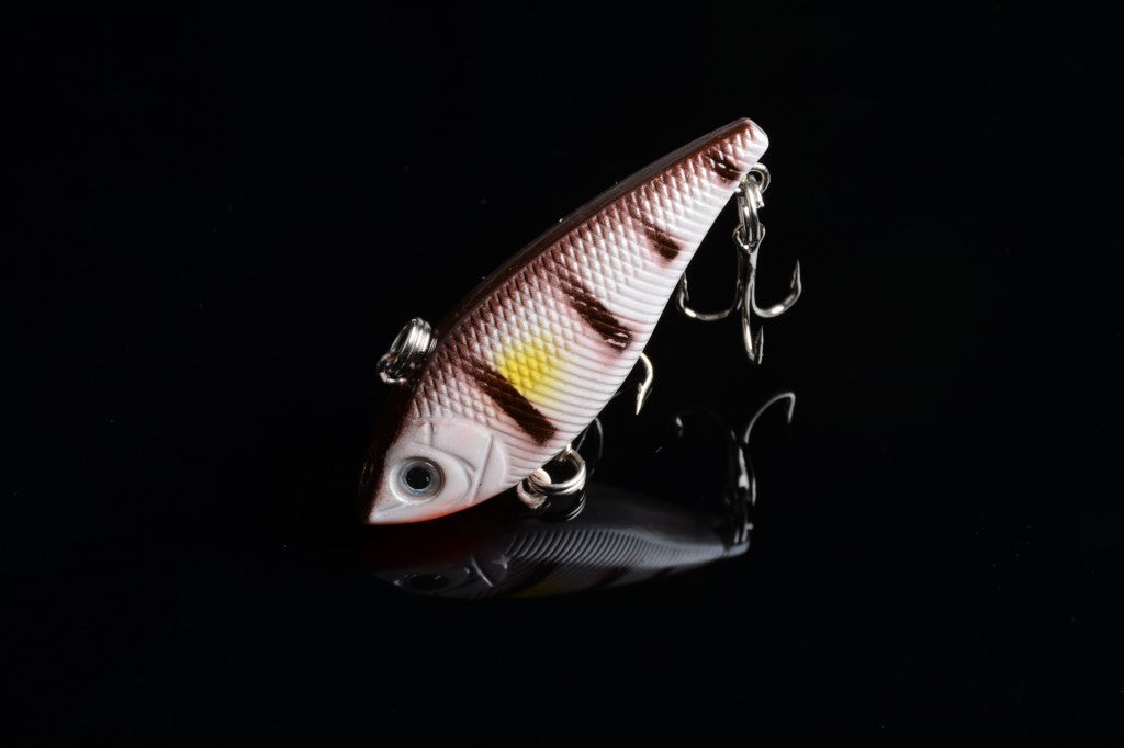 Vib Bait Fishing Lure 5cm 8x Set with Sharp Hooks for Saltwater & Freshwater - SuperSaverAU - view 4