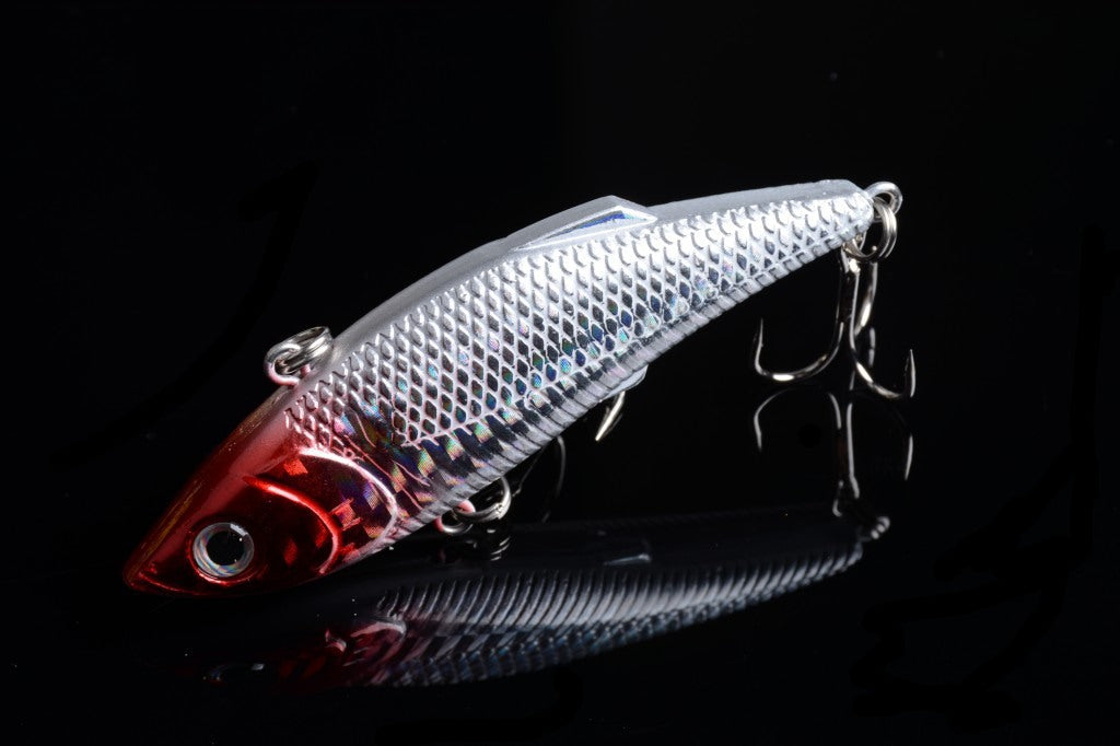 Vib Bait Fishing Lure 8cm 6x Pack, Durable ABS, Sharp Hooks, Saltwater/Freshwater - SuperSaverAU - view 4