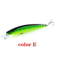 5x Popper Minnow 13cm Fishing Lure, Durable ABS, Sharp Hooks, Fresh/Saltwater - SuperSaverAU - view 2
