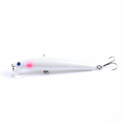 6x Popper Minnow 9.6cm Fishing Lure, Durable ABS, Sharp Hooks, Fresh/Saltwater