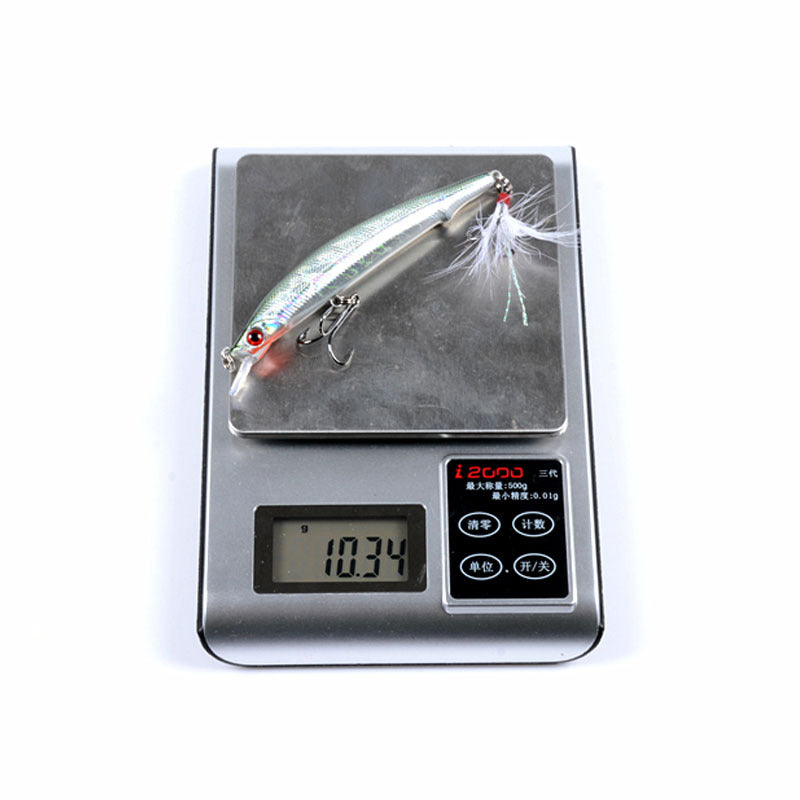 8X Popper Minnow 11.2cm Fishing Lure, Sharp Hooks, Fresh & Saltwater Tackle - SuperSaverAU - view 5